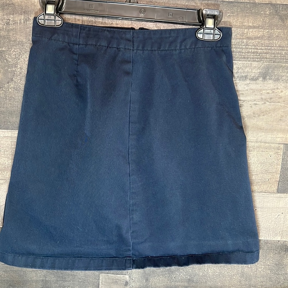 Nave Blue Land’s End Kids Skirt with Under Shorts